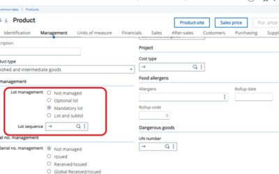 How to Align Lot numbers with Work order numbers