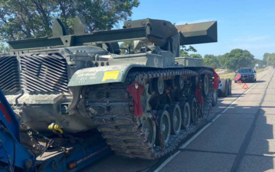 Massive Tank Abandoned Next To Nebraska Highway, Nobody Knows Why