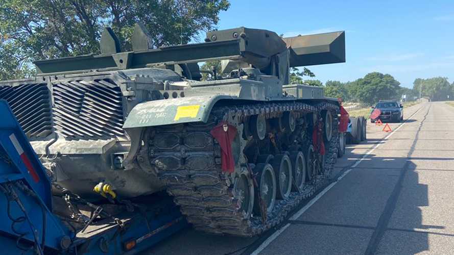 Massive Tank Abandoned Next To Nebraska Highway, Nobody Knows Why