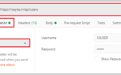 How to call an API through POSTMAN tool and map with X3 fields