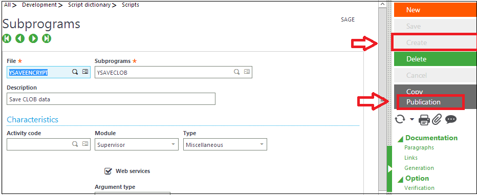 How to store CLOB variable data to the table through webservice