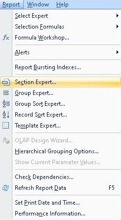 How to exclude header part on the last page on Purchase Order Report