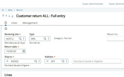 How to create credit memo from customer return