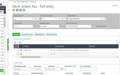 How to add any description field in the left side panel